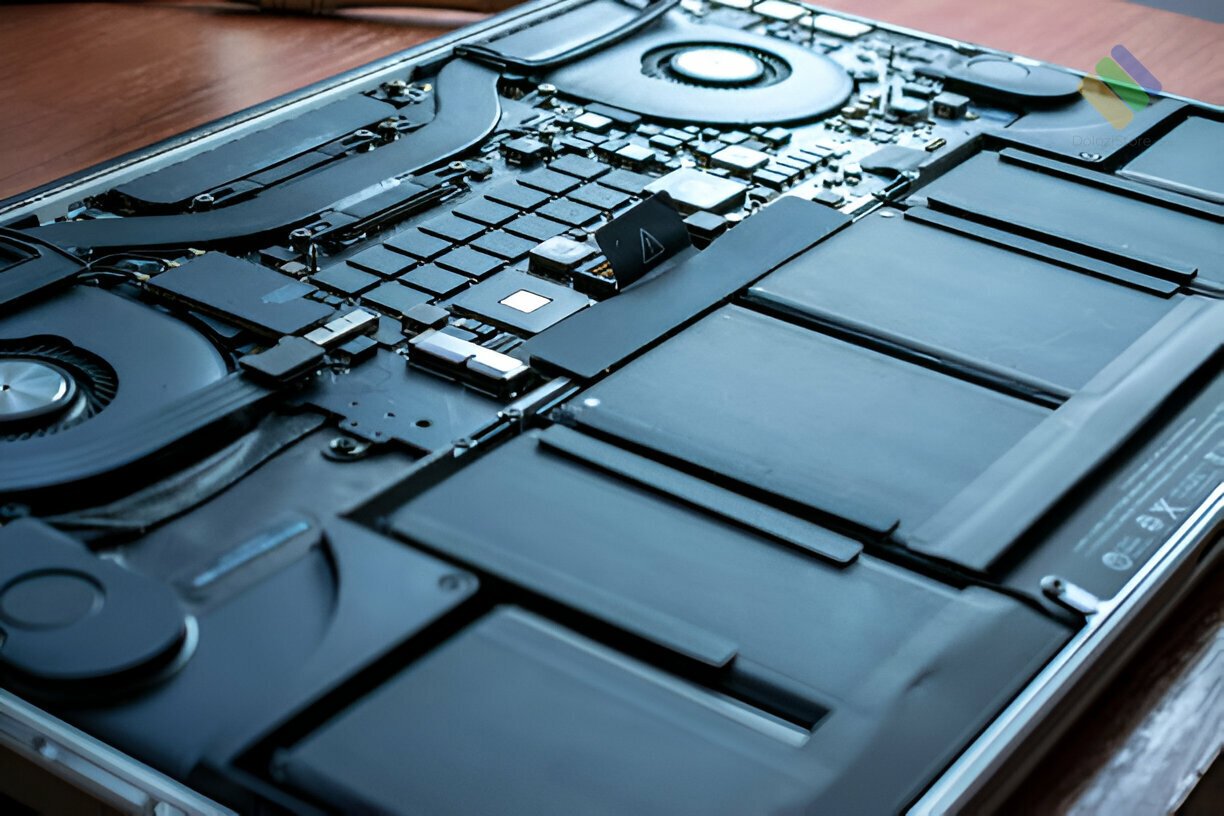 Minh họa quy trình vệ sinh Macbook tại Cửa hàng vệ sinh Macbook Bình Thạnh