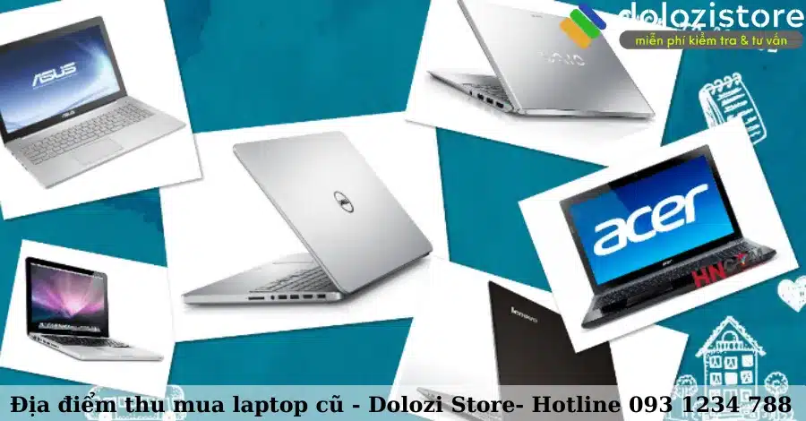 Những dòng laptop tại Dolozi Store thu mua laptop.