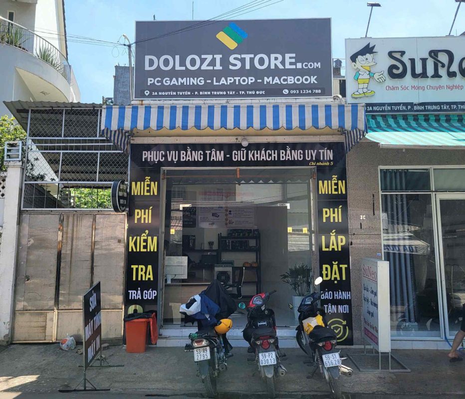 Cửa hàng sửa máy tính, máy in quận 2 - Dolozi Store