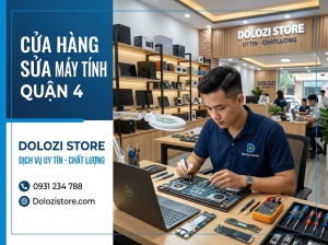 Cửa Hàng Sửa Máy Tính Quận 4: Sửa Lấy Liền, Ký Tên Linh Kiện