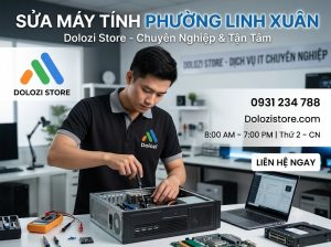 Sửa Máy Tính Phường Linh Xuân Uy Tín, Lấy Ngay Sau 15 Phút