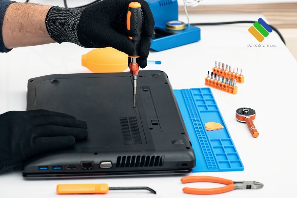 Hệ thống máy đóng chip BGA hiện đại tại trung tâm sửa chữa Dolozi