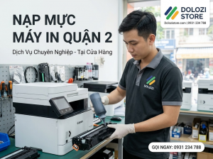 Cửa Hàng Nạp Mực Máy In Quận 2 Uy Tín, 15 Phút Lấy Ngay