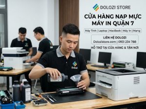 Cửa Hàng Nạp Mực Máy In Quận 7 Uy Tín Số 1 – Giá Rẻ, Lấy Ngay 15P