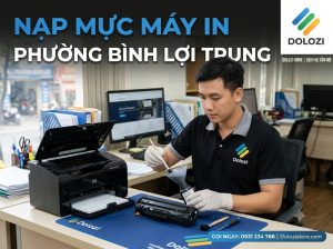 Nạp Mực Máy In Phường Bình Lợi Trung Giá Rẻ, Có Mặt Ngay Sau 15 Phút