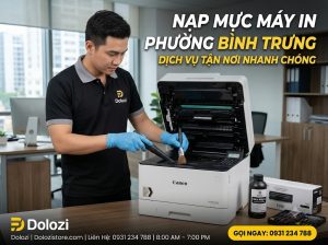 Nạp Mực Máy In Phường Bình Trưng Uy Tín Số 1 – Lấy Ngay 15P