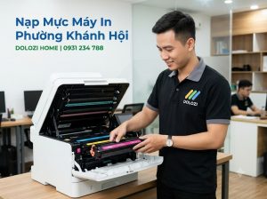 Nạp Mực Máy In Phường Khánh Hội Uy Tín | Có Mặt Sau 15 Phút
