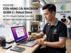 Cửa Hàng Cài Macbook Quận 2 Uy Tín, Giá Rẻ – Lấy Liền