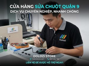 Cửa Hàng Sửa Chuột Quận 9 Uy Tín – Thay Switch Lấy Ngay