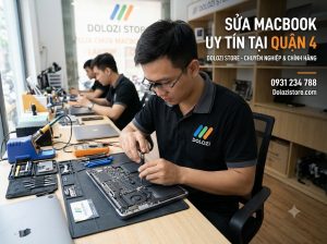 Cửa Hàng Sửa Macbook Quận 4 Uy Tín, Lấy Liền – Dolozi Store