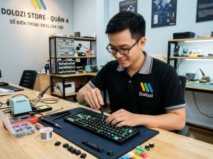 Cửa Hàng Sửa Phím Cơ Quận 4 Uy Tín – Sửa Nhanh Lấy Liền