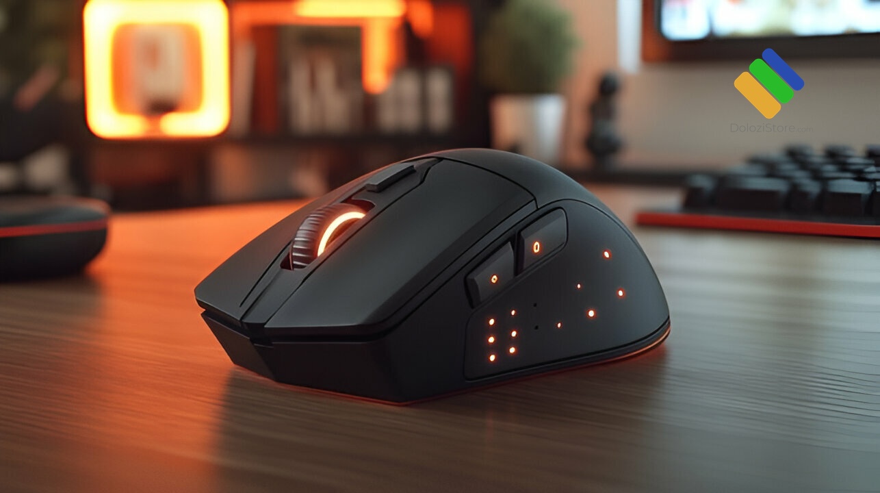Kỹ thuật viên thay encoder cuộn chuột Kailh cho chuột gaming