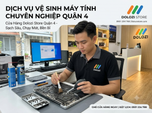 Cửa Hàng Vệ Sinh Máy Tính Quận 4 Uy Tín, Tra Keo Xịn, Lấy Liền